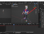 Blender怎么设置左视图？Blender设置左视图教程